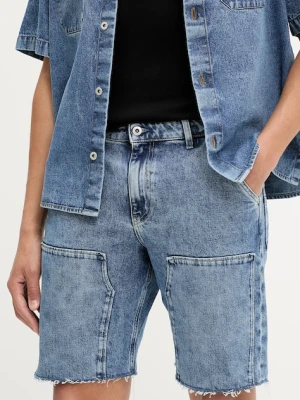 Zdjęcie produktu Karl Lagerfeld Jeans szorty jeansowe męskie kolor niebieski A3M10138
