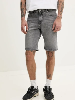 Karl Lagerfeld Jeans szorty jeansowe szary