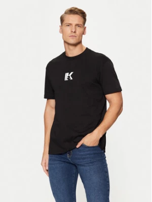 Karl Lagerfeld Jeans T-Shirt A1M17044 Czarny Regular Fit