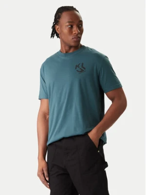 Karl Lagerfeld Jeans T-Shirt A2M17072 Zielony Regular Fit
