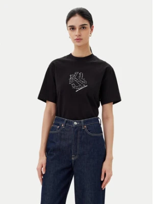 Karl Lagerfeld Jeans T-Shirt A2W17077 Czarny Regular Fit
