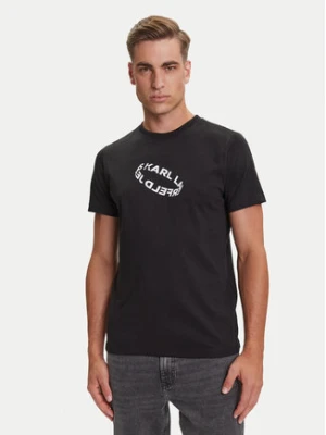 Karl Lagerfeld Jeans T-Shirt A3M17037 Czarny Slim Fit