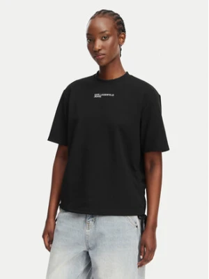 Zdjęcie produktu Karl Lagerfeld Jeans T-Shirt B2W17074 Czarny Regular Fit