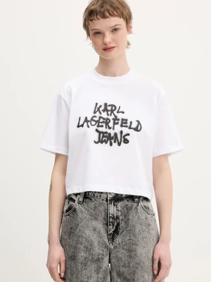 Karl Lagerfeld Jeans t-shirt bawełniany