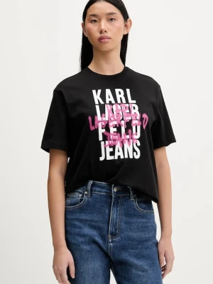 Karl Lagerfeld Jeans t-shirt bawełniany
