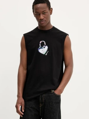 Karl Lagerfeld Jeans t-shirt bawełniany kolor czarny A3M17026