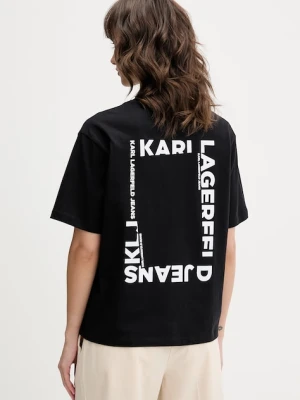 Karl Lagerfeld Jeans t-shirt damski bawełniany