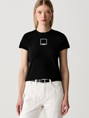 Karl Lagerfeld Jeans T-shirt damski bawełniany