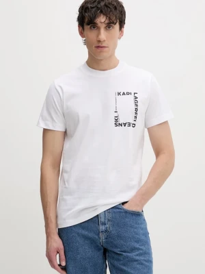 Karl Lagerfeld Jeans t-shirt męski bawełniany