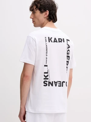 Karl Lagerfeld Jeans t-shirt męski bawełniany