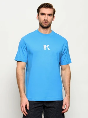 Karl Lagerfeld Jeans T-shirt | Regular Fit niebieski