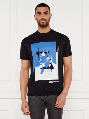 Karl Lagerfeld Jeans T-shirt | Regular Fit czarny