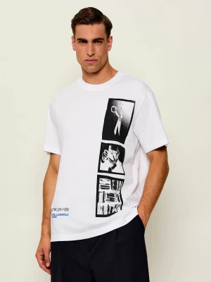 Karl Lagerfeld Jeans T-shirt | Regular Fit biały
