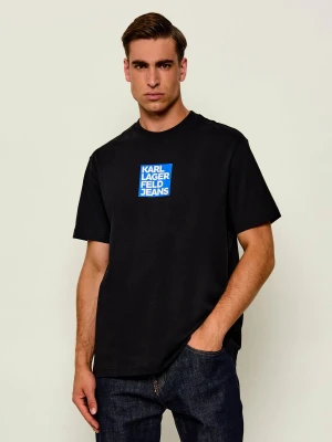 Karl Lagerfeld Jeans T-shirt | Regular Fit czarny