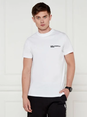 Karl Lagerfeld Jeans T-shirt | Slim Fit biały