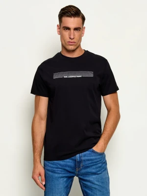 Karl Lagerfeld Jeans T-shirt | Slim Fit czarny