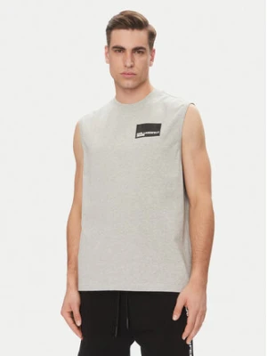 Karl Lagerfeld Jeans Tank top A2M17053 Szary Relaxed Fit
