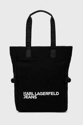 Karl Lagerfeld Jeans torba kolor czarny
