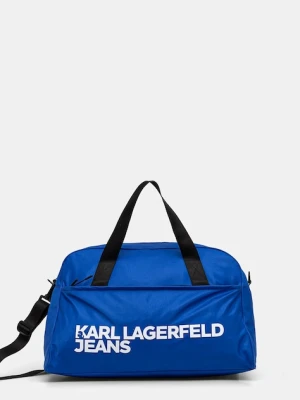 Karl Lagerfeld Jeans torba kolor fioletowy A1W30367