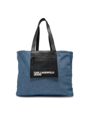 Karl Lagerfeld Jeans Torebka A2W50029 Niebieski