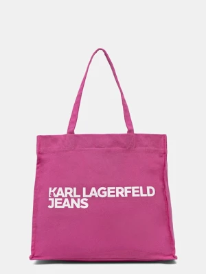 Karl Lagerfeld Jeans torebka bawełniana