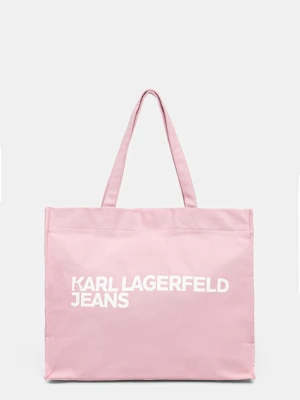 Karl Lagerfeld Jeans torebka bawełniana