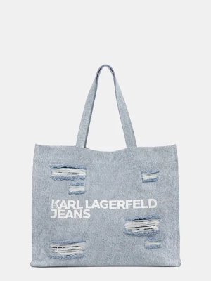 Karl Lagerfeld Jeans torebka jeansowa
