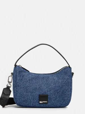 Karl Lagerfeld Jeans torebka jeansowa niebieski