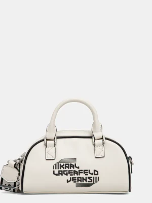 Karl Lagerfeld Jeans torebka kolor beżowy A2W30228