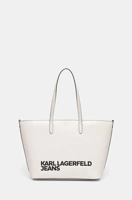 Karl Lagerfeld Jeans torebka kolor biały 246J3057