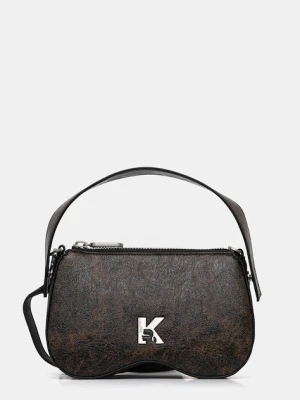 Karl Lagerfeld Jeans torebka kolor brązowy A4W30282