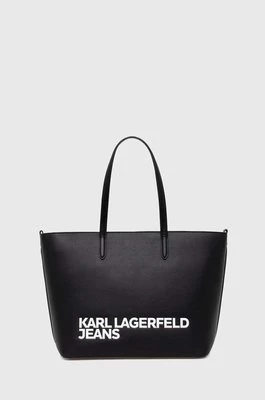 Karl Lagerfeld Jeans torebka kolor czarny 245J3006