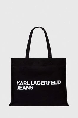 Karl Lagerfeld Jeans torebka kolor czarny