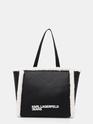 Karl Lagerfeld Jeans torebka kolor czarny A4W30232