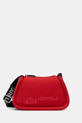 Karl Lagerfeld Jeans torebka kolor czerwony 246J3018