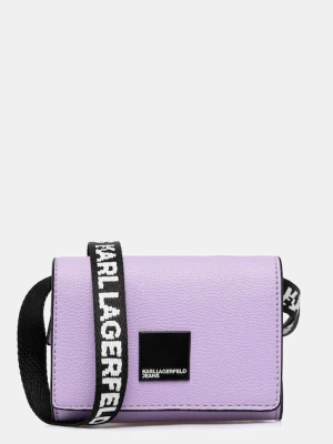 Karl Lagerfeld Jeans torebka kolor fioletowy A3W32057
