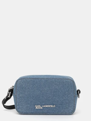 Karl Lagerfeld Jeans torebka kolor niebieski A3W30328