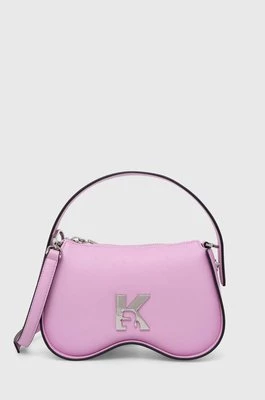 Karl Lagerfeld Jeans torebka kolor różowy 245J3024
