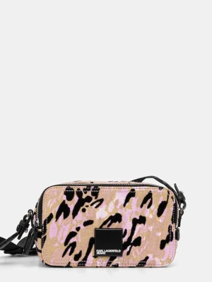 Karl Lagerfeld Jeans torebka kolor różowy B1W30240