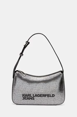 Karl Lagerfeld Jeans torebka kolor srebrny 246J3054