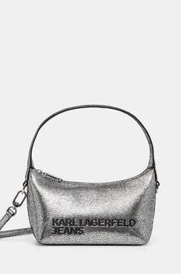 Karl Lagerfeld Jeans torebka kolor srebrny 246J3096