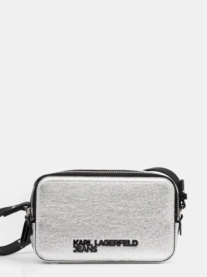 Karl Lagerfeld Jeans torebka srebrny