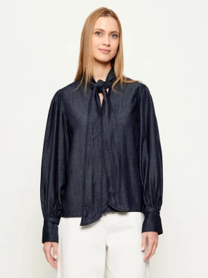 Karl Lagerfeld Jeansowa bluzka FLUID | Regular Fit