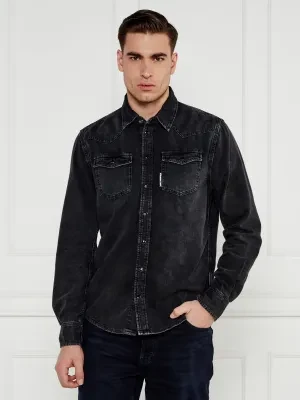 Karl Lagerfeld Jeansowa koszula | Regular Fit