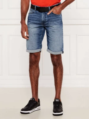 Karl Lagerfeld Jeansowe szorty | Slim Fit niebieski