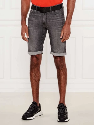 Zdjęcie produktu Karl Lagerfeld Jeansowe szorty | Slim Fit grafitowy