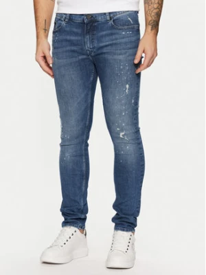 KARL LAGERFELD Jeansy 265801 551832 Granatowy Slim Fit