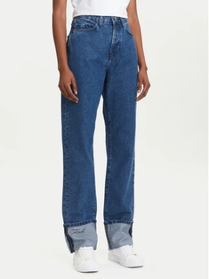 KARL LAGERFELD Jeansy A3W10017 Niebieski Straight Fit