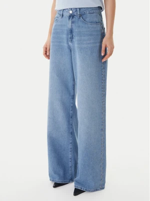 KARL LAGERFELD Jeansy B1W10047 Niebieski Wide Leg