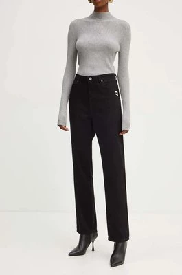 Karl Lagerfeld jeansy damskie high waist 246W1100